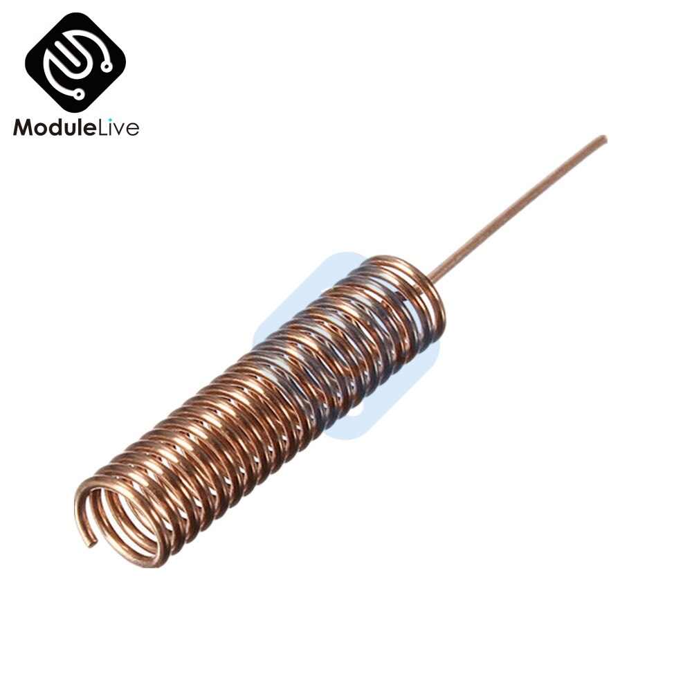 10 stk 2.2 dbi 433 mhz 35mm spiralformet antenne til arduino fjernbetjening controller diy 433 mhz diy kit