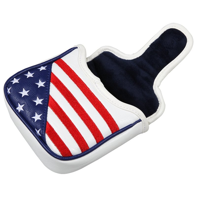 Square Mallet Putter Cover Golf Headcover For TaylorMade Spider X Copper Spider Tour Magnet