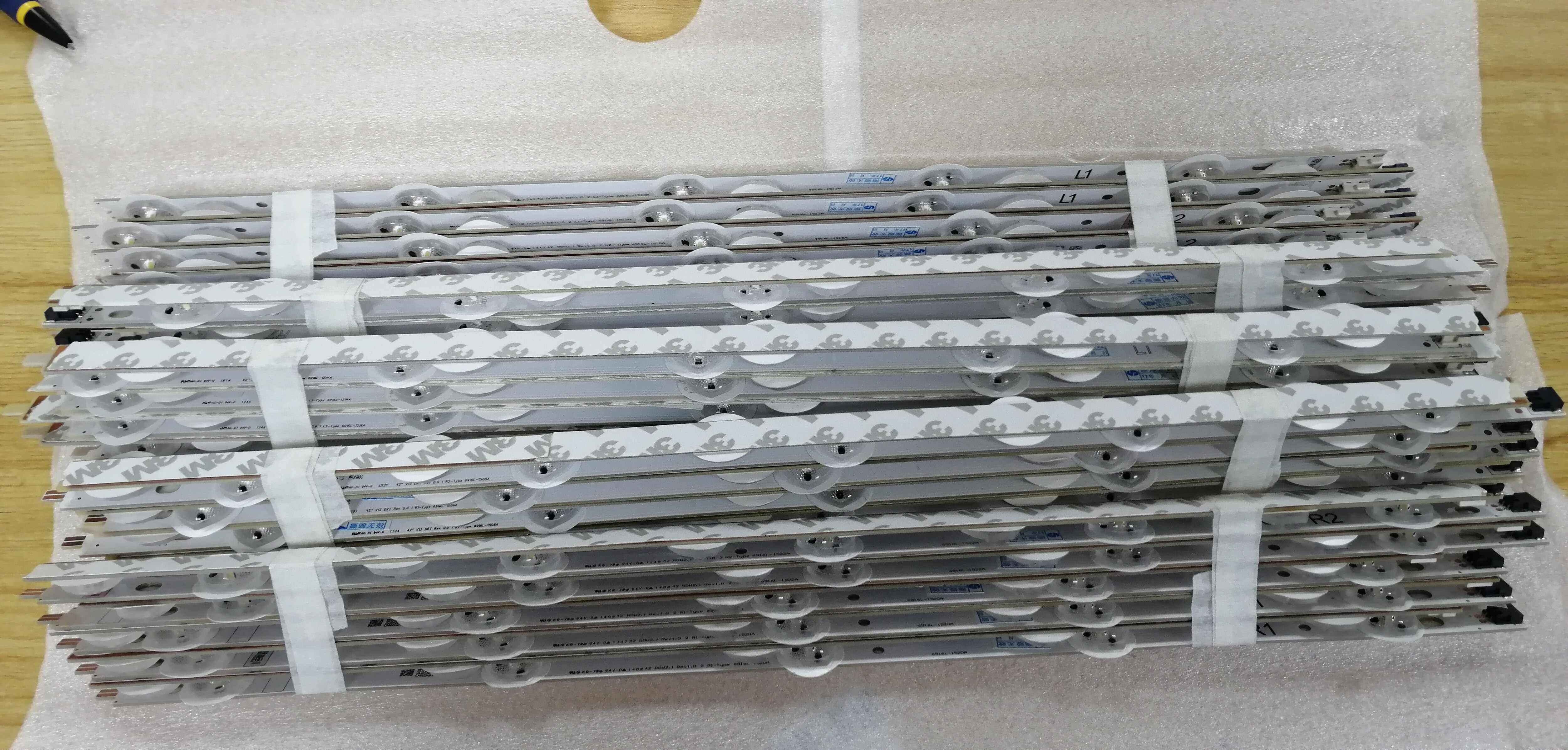 10 Pcs Originele 6916L-1214A 6916L-1215A Led Strip Circuits 6916L-1216A 6916L-1217A 6916L-1338A 1385A Voor 42LP360C-CA