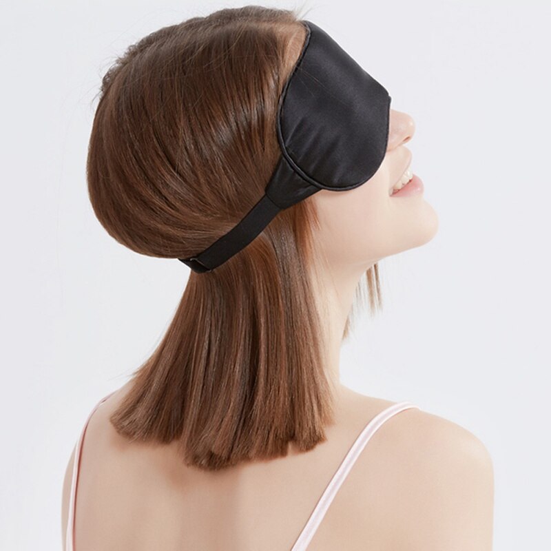 Masque pour les yeux de glace par FOMI Care Technology | Refroidissement occultant pour la Migraine de voyage en avion pour le sommeil relaxant