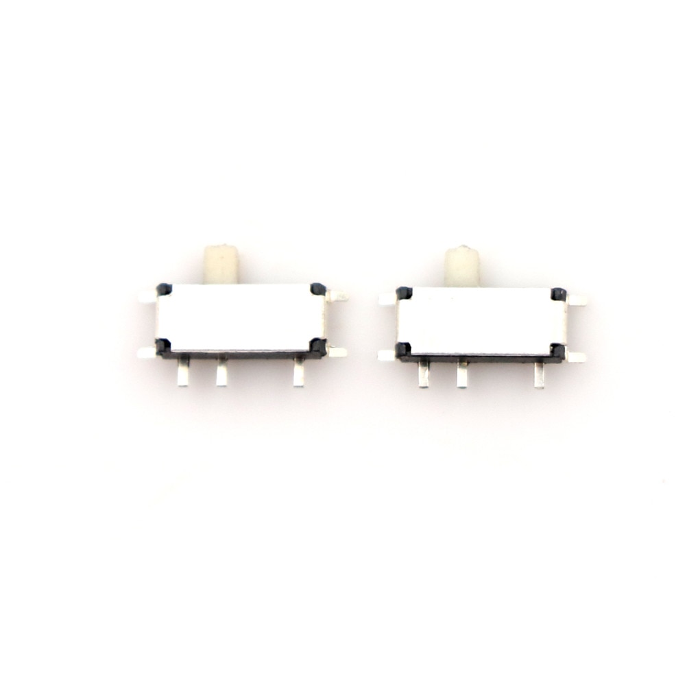 20PCS 7 Pin Mini Slide Switch On-OFF 2Position Micro Slide Toggle Switch Miniature Horizontal Slide Switch SMD