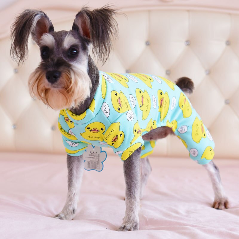 Mono de pijama para perro pequeño, Pelele de verano para cachorro, ropa para perro, pantalones, monos Yorkshire Pomeranian maltés Poodle Schnauzer