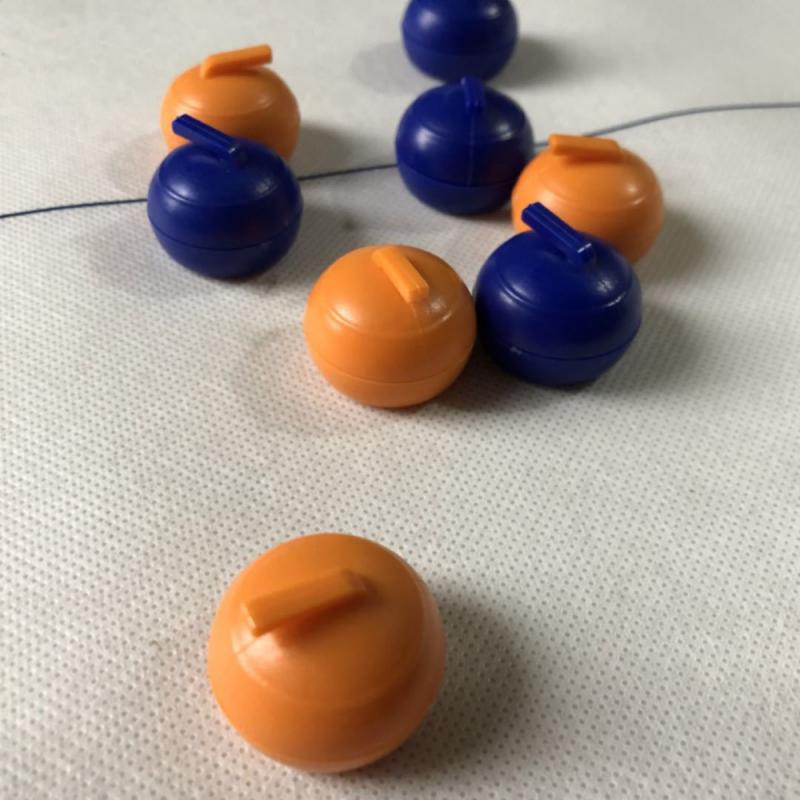 Foldable Mini Curling Table Curling Ball Cold Water Jug Ball Bowing Ball Indoor Leisure Family Table Toy Games And Puzz