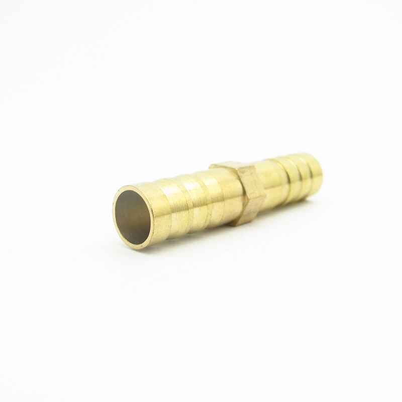 4mm 5mm 6mm 8mm 10mm 12mm 14mm 16mm 19mm 25mm schlauch Barb Gerade 2 Weg Messing Stacheldraht Rohr Fitting Koppler Stecker Adapter