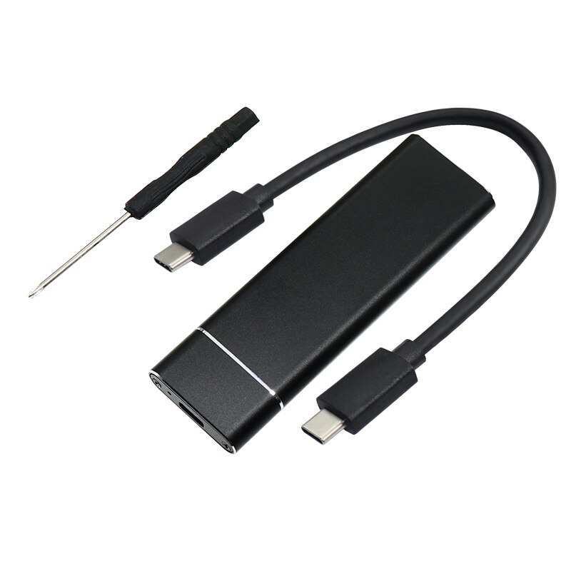 M.2 USB 3,1 Typ C SSD Handy, Mobiltelefon festplatte Kasten Adapter Karte m2 zu usb USB 3,1 Typ-C externe Gehäbenutzen fallen für 2230 2242 2260 2280: TypeC-Typec