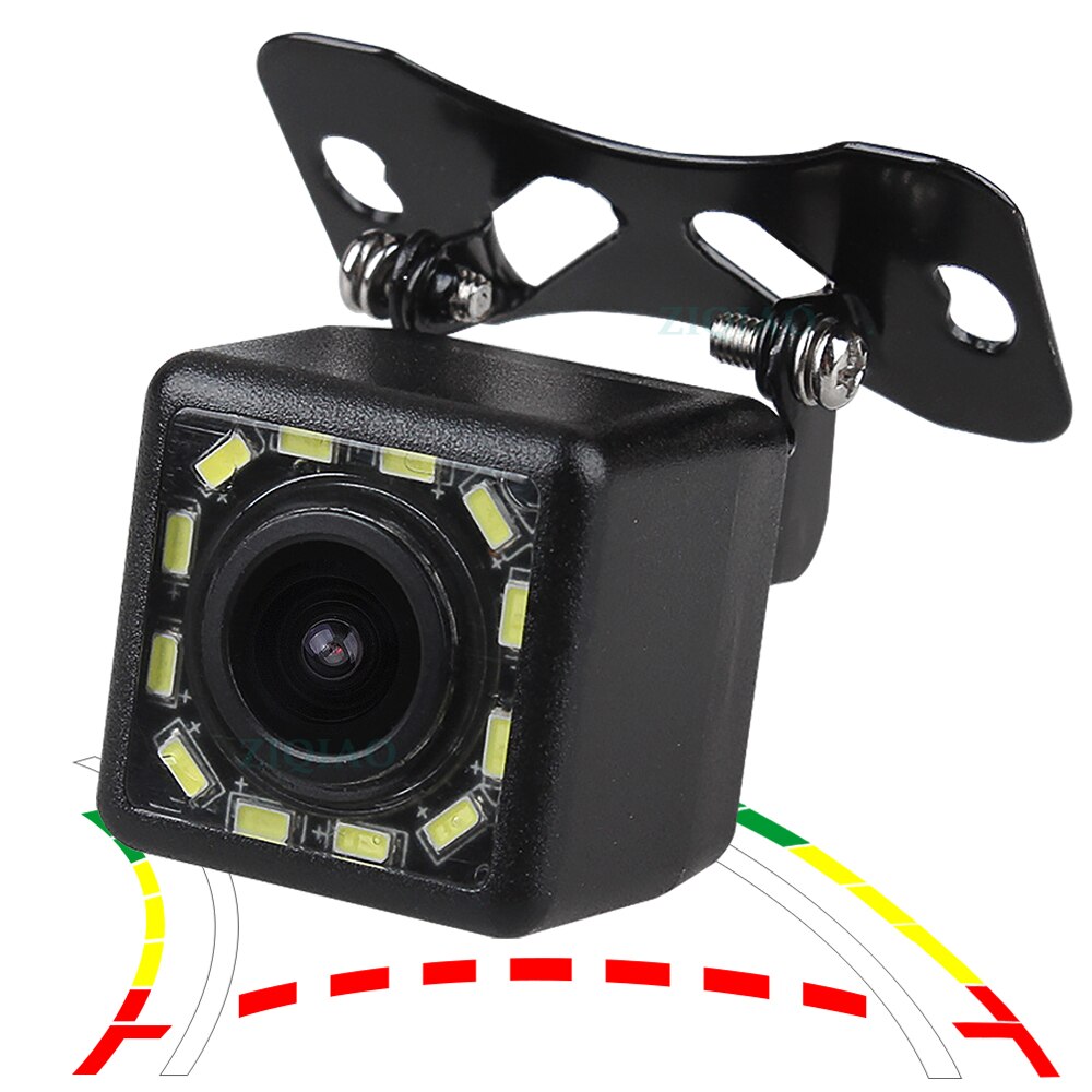 Ziqiao bilparkering backkamera hd universell dynamisk bana guide linje backkamera  hs069: Hs084