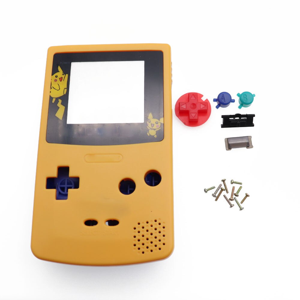 TingDong 1pcs Housing Shell Cover for Nintend GameBoy Color for GBC Housing Case Pack: O