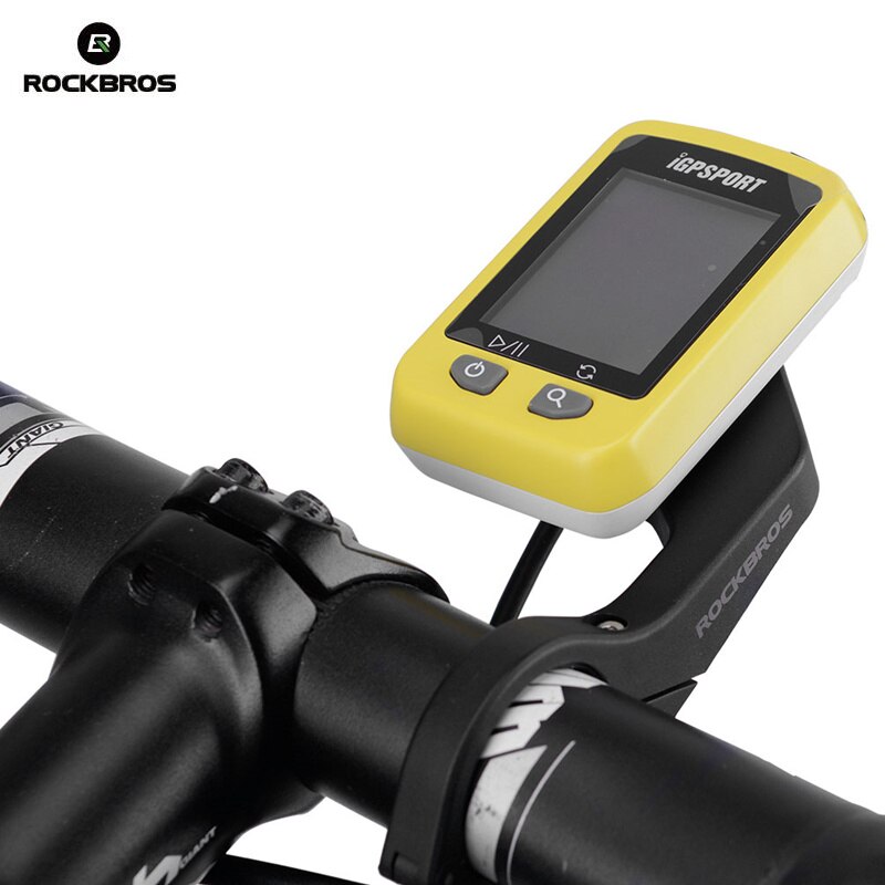 ROCKBROS Ciclocomputer Supporto GPS Garmin 520 800 Bryton 20 30 40 MTB DELLA BICI DELLA Sede di Estensione accessori per il Ciclismo manubrio Bordo