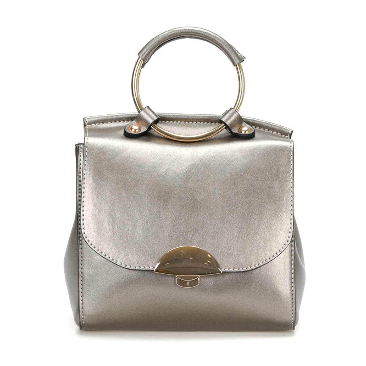 FLO WPCC1404 Schwarz Frauen Handtasche BUTIGO: Bronze
