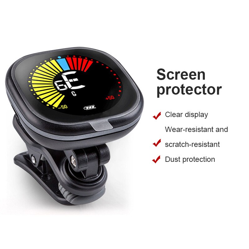 Guitar Tuner Rechargeable Ukulele Violin Automatic Dedicated High-precision Tuner VA Color Display USB Tuner