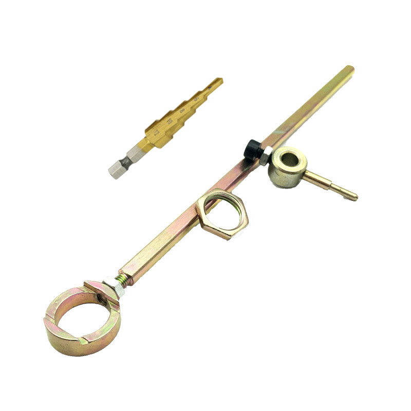 Obcinak robić blachy Podwójna głowica Narzędzie robić cięcia żelaza Wiertarka elektryczna Modyfikacja płyty Dziurkacz Nożyce Regulowane: szary