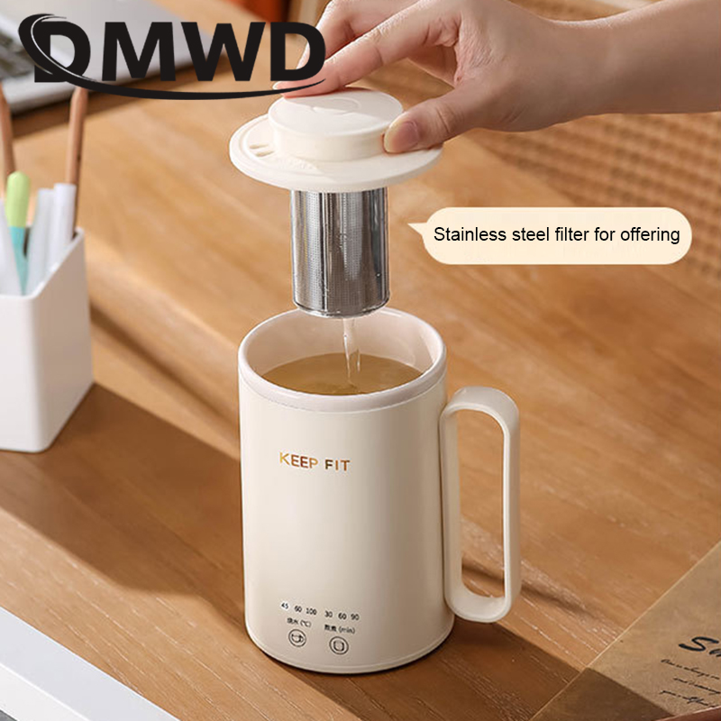 Portable Mini Stew Cup Electric Kettle Water Thermal Heating Boiler Pot Travel Milk Heater Teapot Soup Porridge Slow Cooker