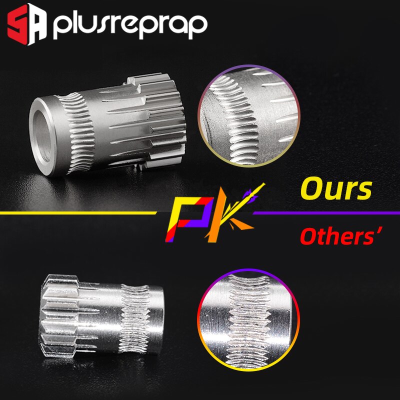 DDE Cloned Btech Dual Drive Bowden Direct Extruder for 3D Printer MK8 V6 Ender-3 CR10 For 1.75mm TPU/TPE Flexible Filament