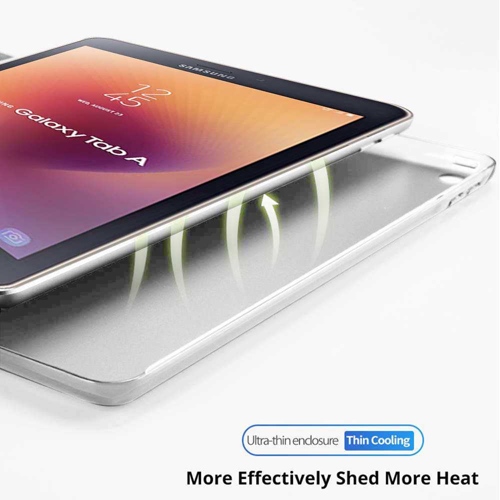 Voor Samsung Galaxy Tab S3 9.7 &quot Tablet Case Smart Wake Cover Funda Flip Leather Tri Fold Mouw Stand case Voor SM-T820 T825