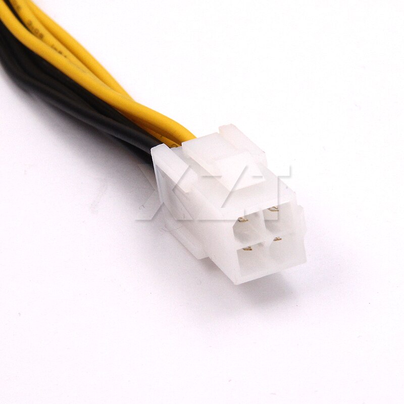 4 Pin Male naar 8 Pin CPU Voeding Adapter Converter ATX Kabel 12V