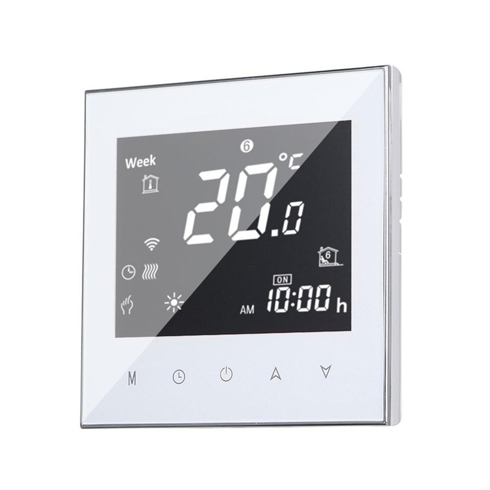 Thermostats Digital Water/Gas Boiler Heating Thermostat WiFi Voice Control Touch screen Home Room Temperature Controller: Default Title