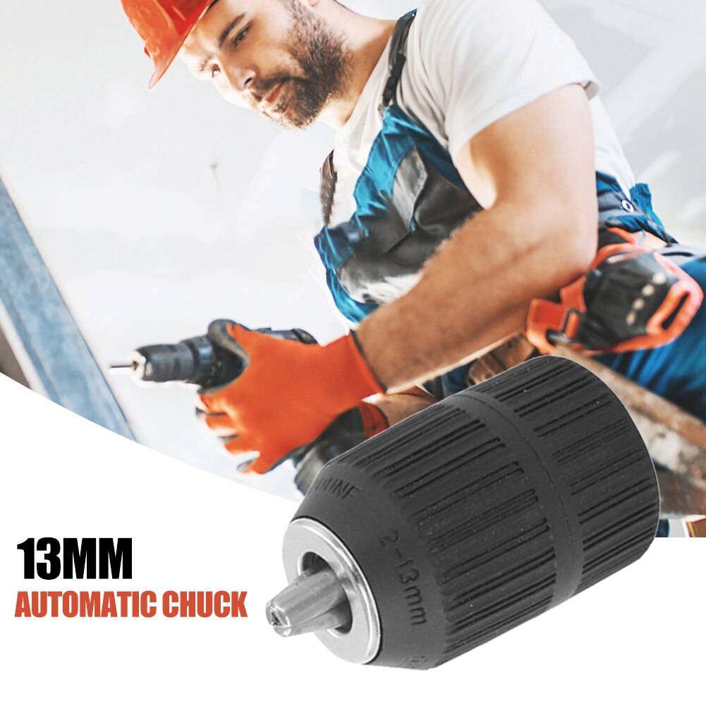 13mm Thread Drill Chuck Conversion Drill Chuck Adapter Convert Impact Wrench Into Electric Drill Keyless 3 Jaw Chuck
