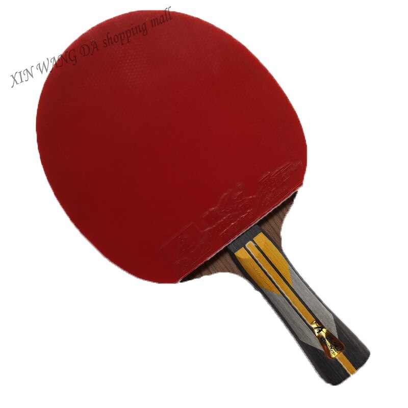 Originale finito racchetta doppio di pesce 6 stelle racchette da tennis tavolo racchetta sport 6ac attacco veloce con il ciclo di legno puro brufoli