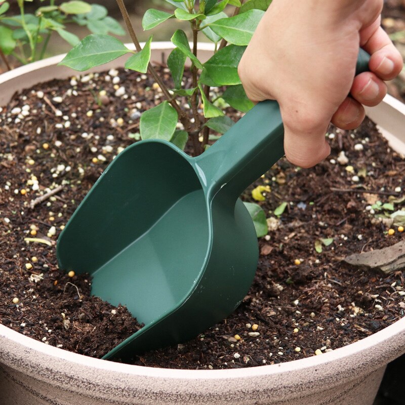 Planting Gardening Tools Plastic Soil Shovels Succulent Plants Tool Multi-function Soil Plastic Shovel Spoons Digging Tool