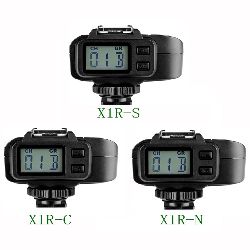 Godox-receptor de Flash inalámbrico, X1R-C / X1R-N / X1R-S TTL 2,4G para X1T-C/N/S xpro-c/N/S, disparador Canon / Nikon / Sony Dslr Speedlite
