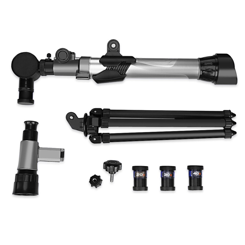 Kids Telescopes Educational Science Astronomy Telescope Children Beginners Telescope Tripod Eyepieces Compass Finderscope