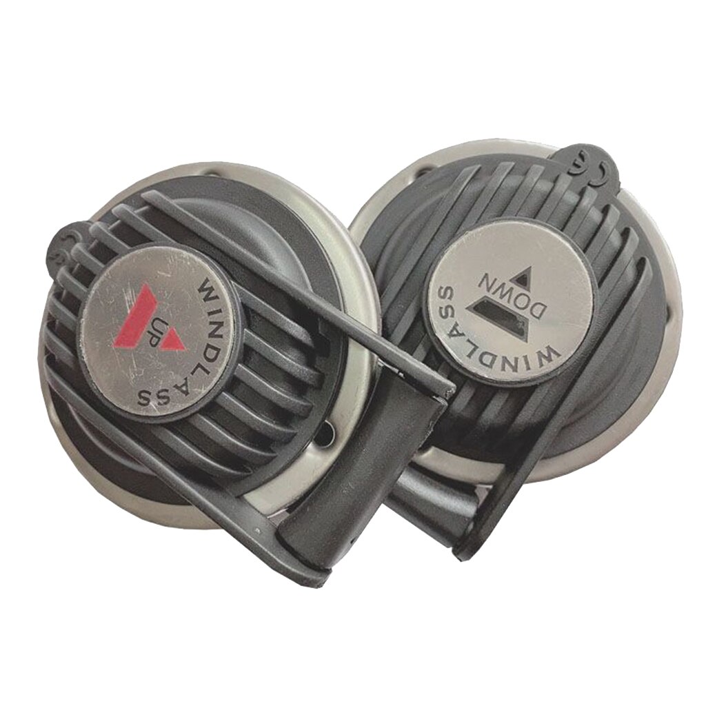 Ankerlier-voetschakelaar, DC 12V/24V Eenvoudige drukknopbediening Handsfree ankervoetschakelaar voor schip