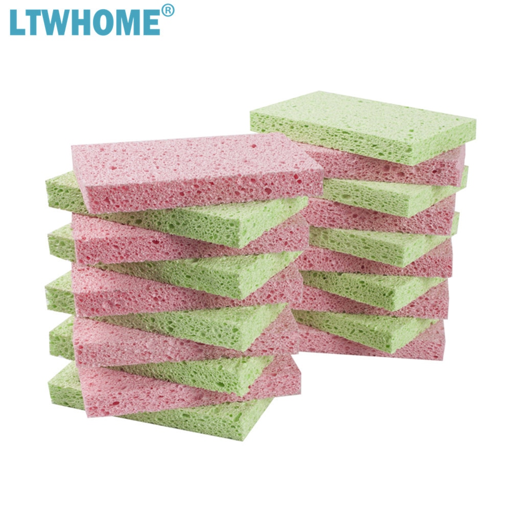 LTWHOE Natural Cellulose Non-Scratch Sponges Jubo Car Care Cleaning - View #10