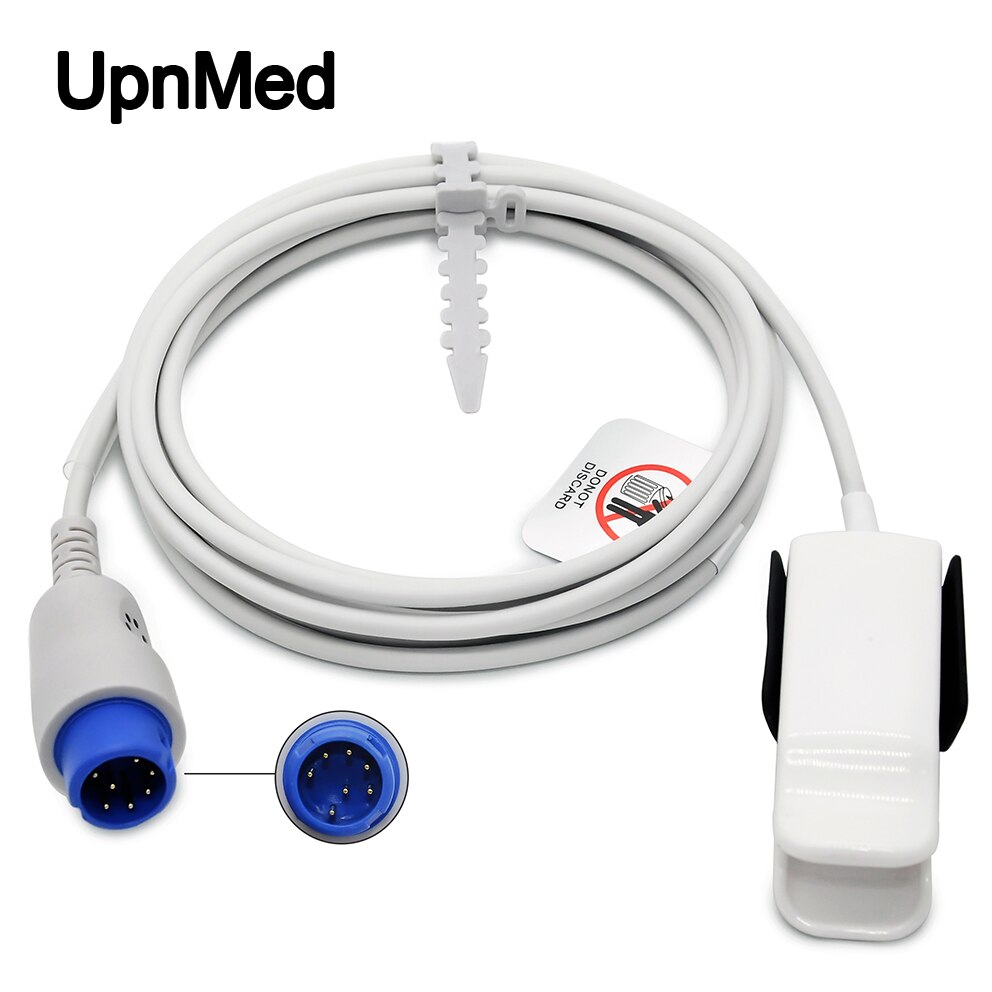 Mindray T5 7 Pin Adult Finger Clip SpO2 Sensor