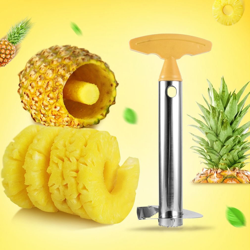 Stainless Steel Pineapple Peeler Cutter Slicer Corer Peel Core Tools Fruit Vegetable Knife Remover Blades Gadget Kitchen Tools