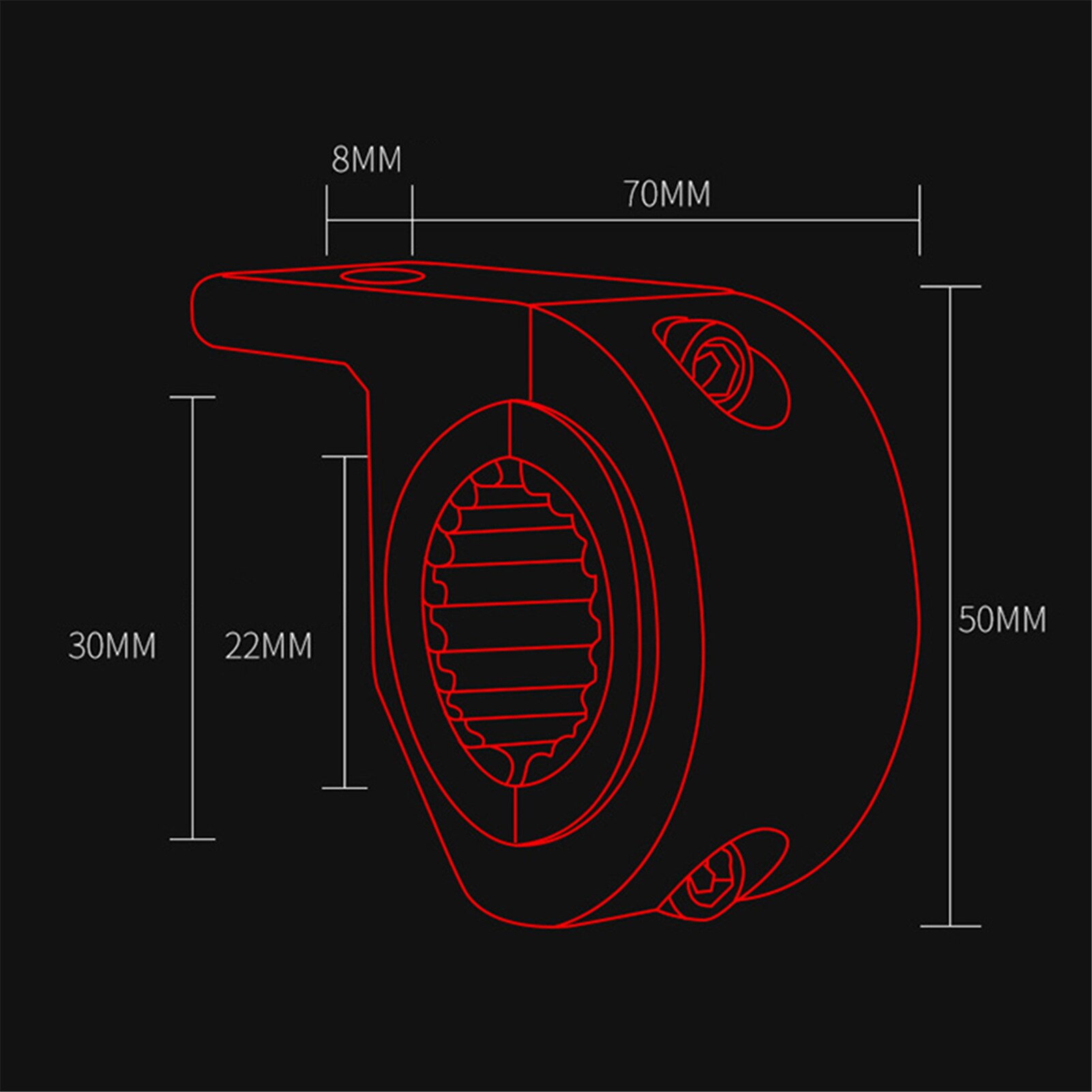 Aluminium Buis Klem Fietslicht Beugel Road Mountainbike Zaklamp Klem Installatie Led Koplamp Houder