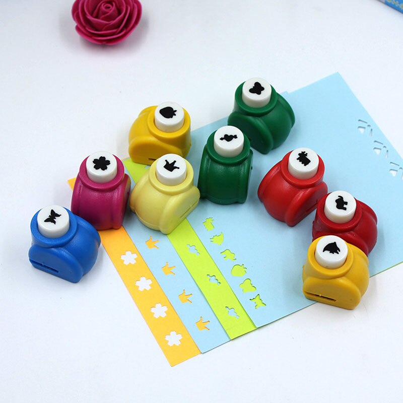 1PC Hole Punch Craft DIY Scrapbooking Cards Printing Paper Shaper Mini Cutter Random Color best