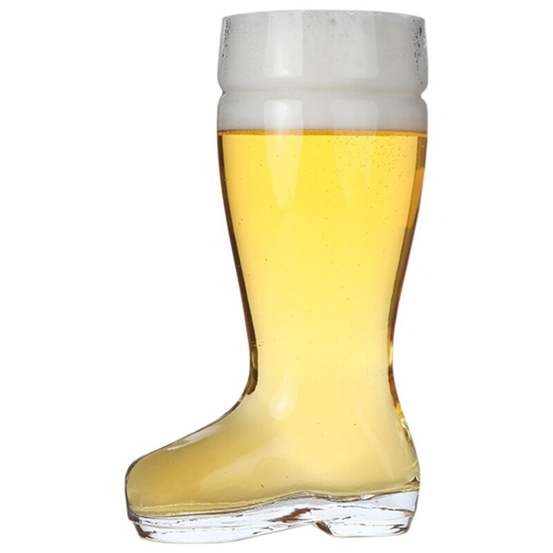 Tasses de bière de botte de Das de verre de bière de 580Ml pour la coupe du monde de barres