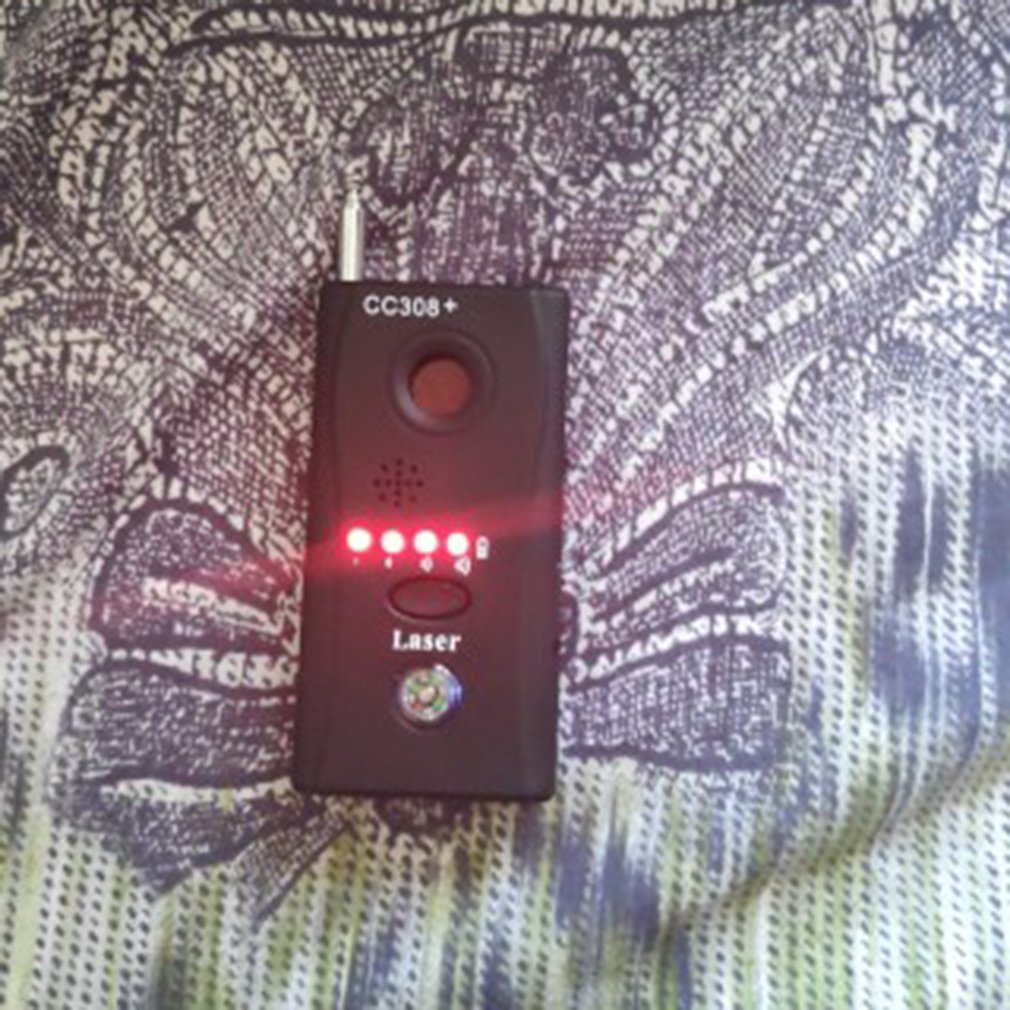 Multi-Function Wireless Camera Lens Signal Detector CC308+ Radio Wave Signal Detect Camera Full-range WiFi RF GSM Device