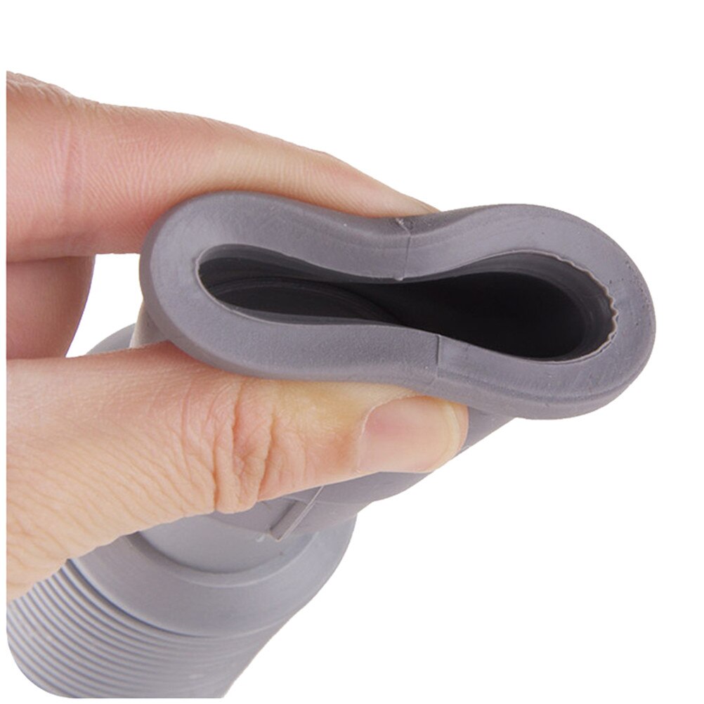 Tubería de drenaje de agua para fregadero de cocina, tubería retráctil de plástico Flexible, PP + PVC, 80cm