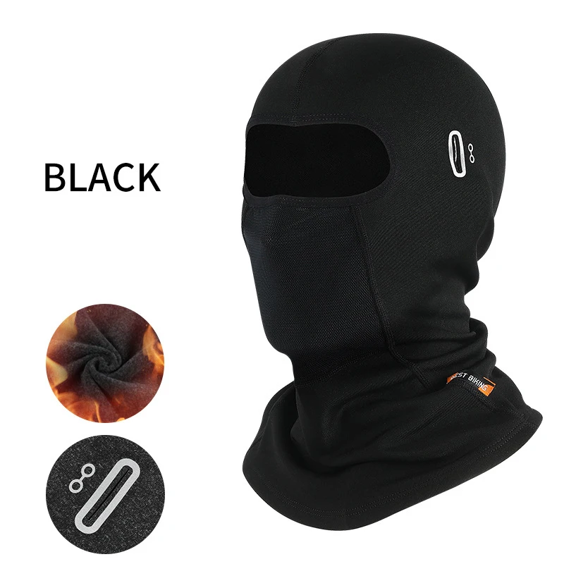 Balaclava de inverno para ciclismo, máscara facial para motocicleta, capacete completo para homens e mulheres, esportes, à prova de poeira, cachecol à prova de vento: green
