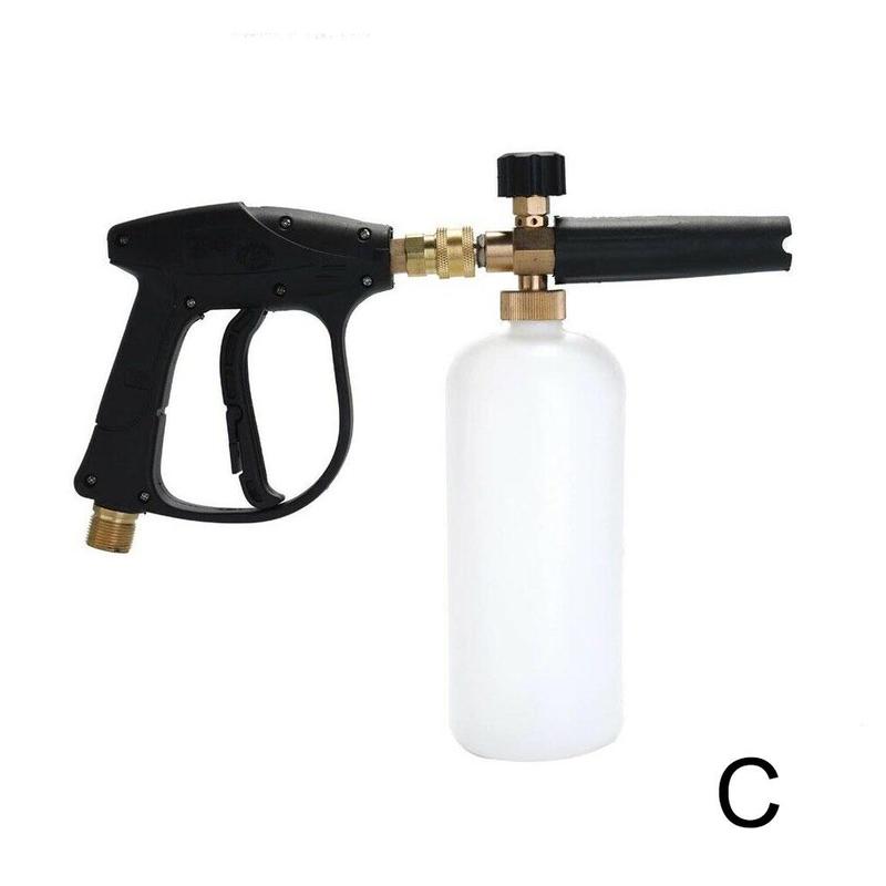 Auto Wassen Schuim Gun Sproeier Wasmachine Foamer Lance Auto Water Zeep Shampoo Sproeier Foam Pomp Auto Wassen Schuim Pomp: C