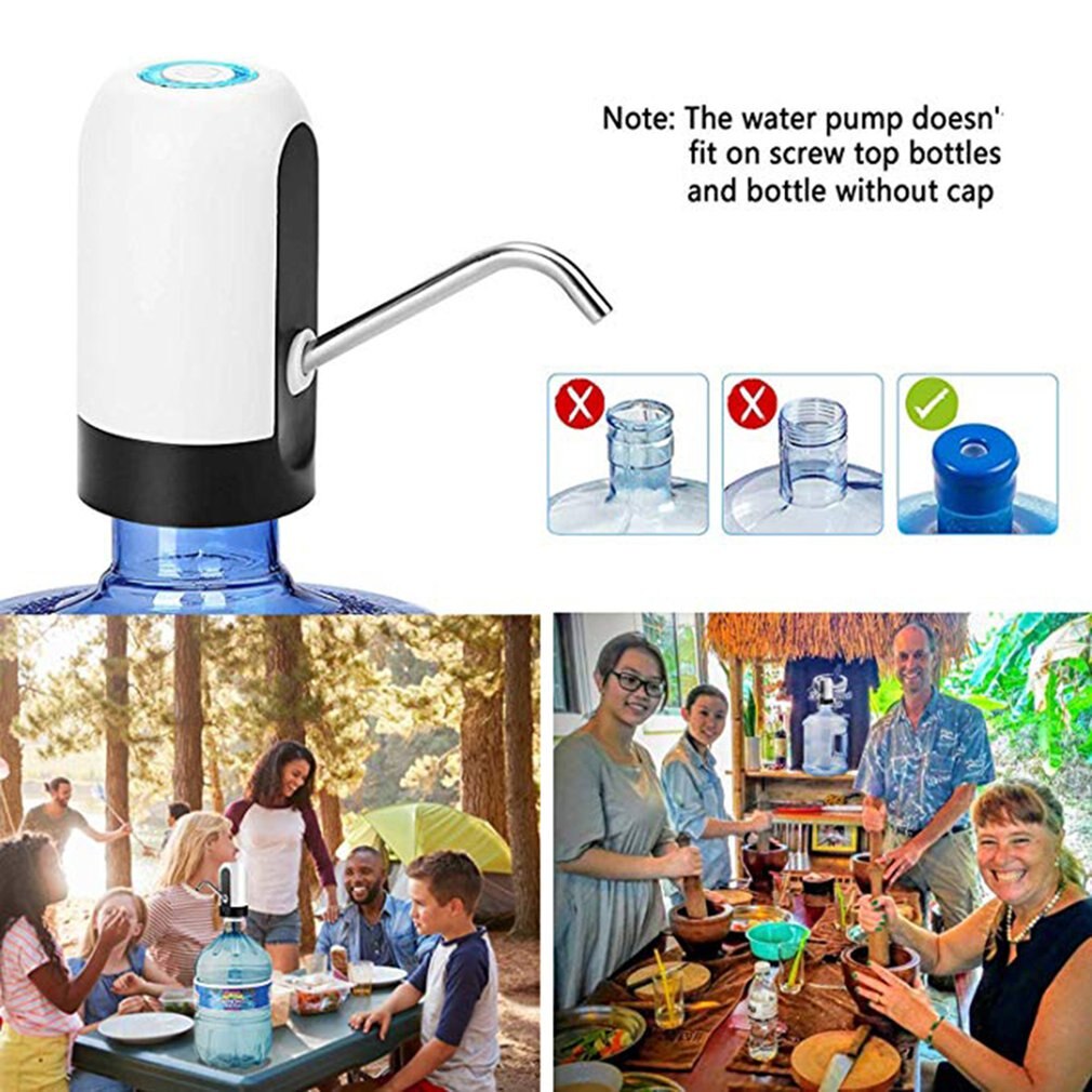 Rechargeable Smart Pumping Bucket Water Home Automatic Drinking Bucket Water Dispenser Electric Pressure Suction Water Pump