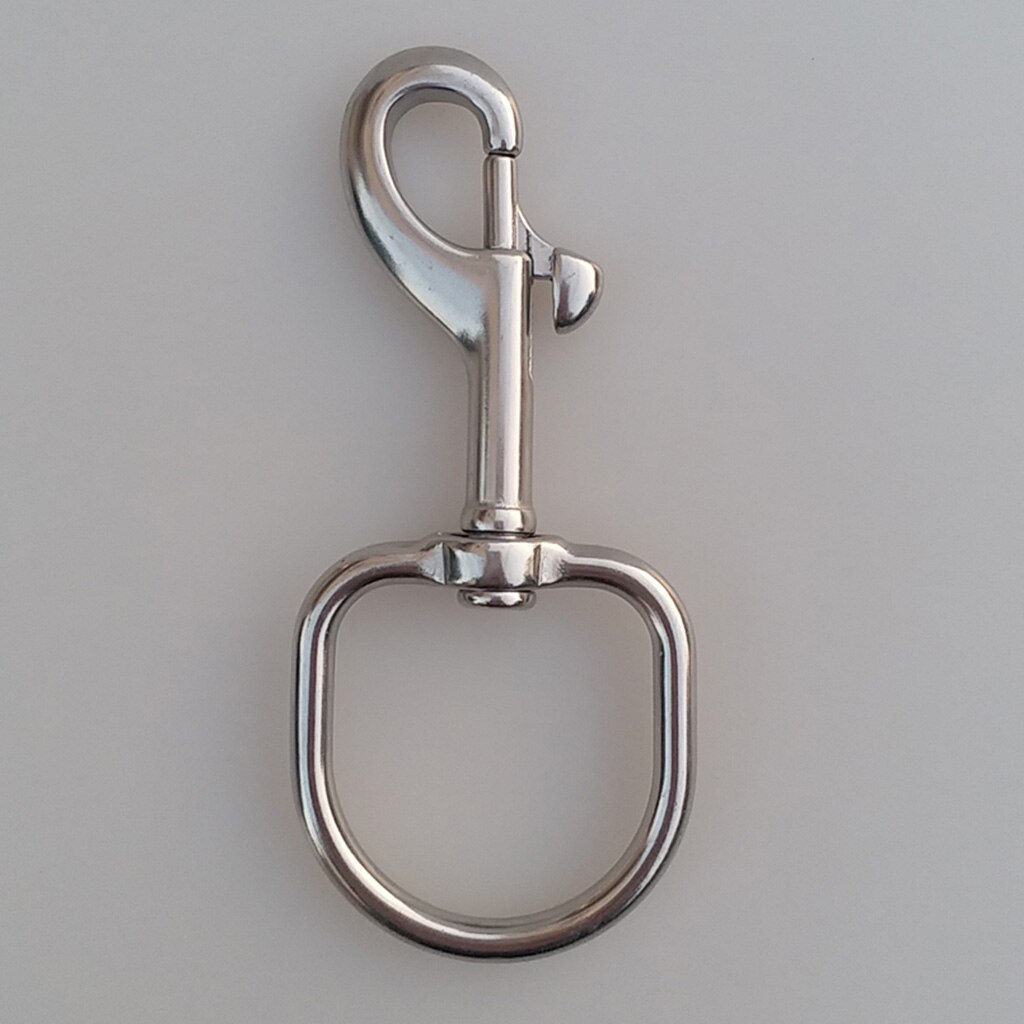 316 Stainless Steel Swivel Eye Bolt Snap Spring Hook for Scuba Diving