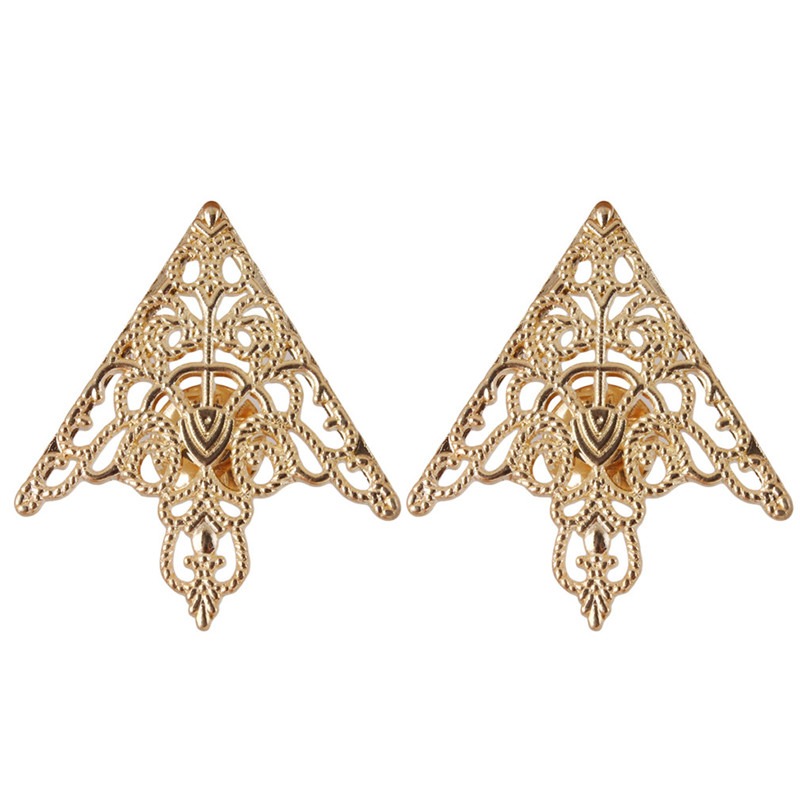 Broche de para mujer, accesorios de tendencia, broches exquisitos para blusa de mujer, broche para cuello decorado, camisa dorada: Azul