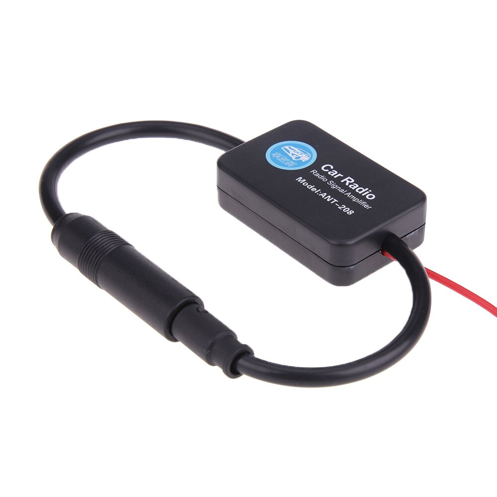 Rovtop universel 12V autoradio antennes Auto voiture FM antenne amplificateur Signal Amp Booster Radio FM pour Marine voiture véhicule bateau Z2
