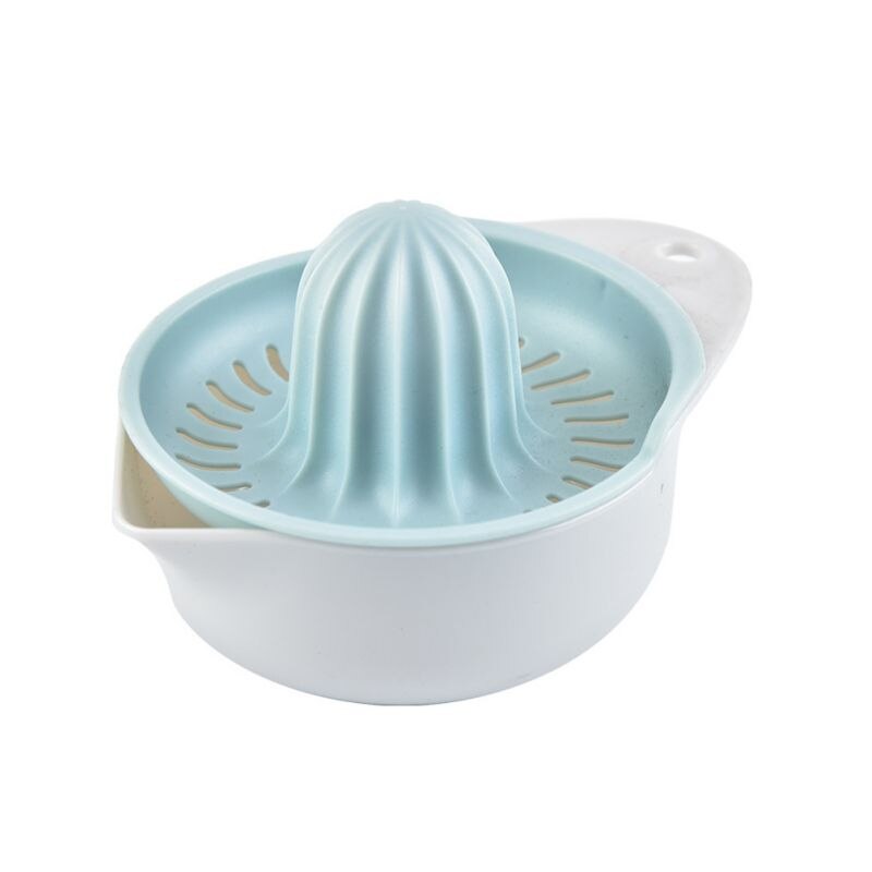 Manual Juicer Simple Juicer Convenient Lemon Juicer Manual Lemon Juicer Fruit Juicer-1: Sky Blue