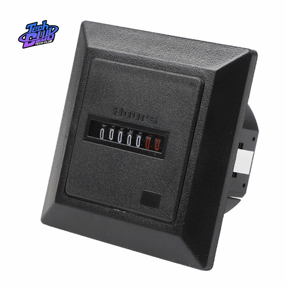 AC220-240V HM-1 0-99999,9 Stunden-Timer-Funktion Elektronischer hermetischer Zähler Digitales Messgerät 0,3 W 50 Hz für Elektriker-Werkzeug