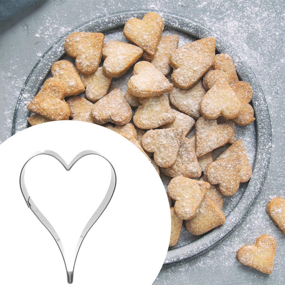 Love Cookie Baking Mold Reusable Pastry Tools Cooking Kitchen DIY Bakery Fondant Gadgets Cookie Accessories Cutters Q7C1