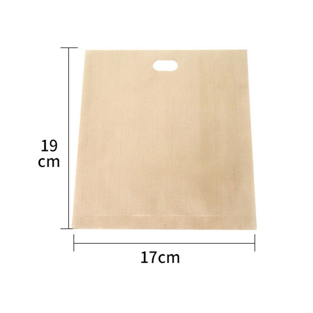 2 Teile/satz Fiberglas Toast Mikrowelle Heizung Gebäck Werkzeuge wiederverwendbar Toaster Tasche Nicht Stock Brot Tasche Sandwich Taschen Hause Cocina: L