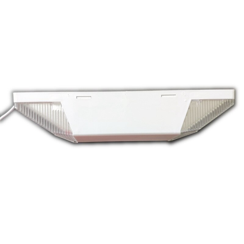 LED Exit Automatic Self-Contained Emergency Light Two Square Heads 6W 85-265VAC Battery Backup Blackout Output