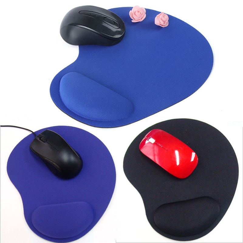 Mouse Pad Wrist Protect Optical Trackball PC Thicken Mouse Pad Soft Comfort Mouse Pad Mat Mice