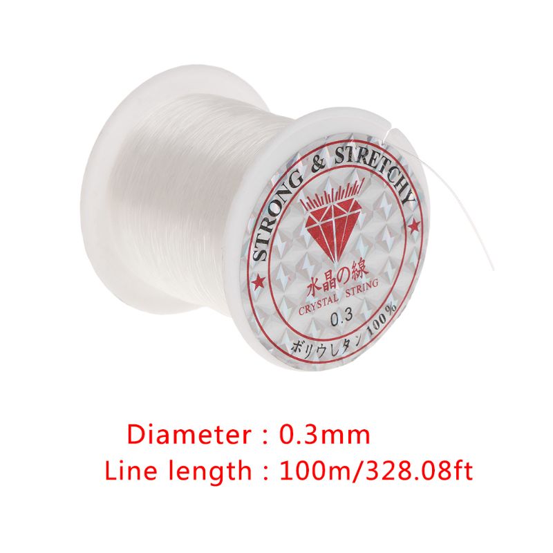 Aquarium aquarium vis tank mos lijn bindend kristal lijn transparant 100m 0.3mm ultradunne waterplanten hout drijvend water