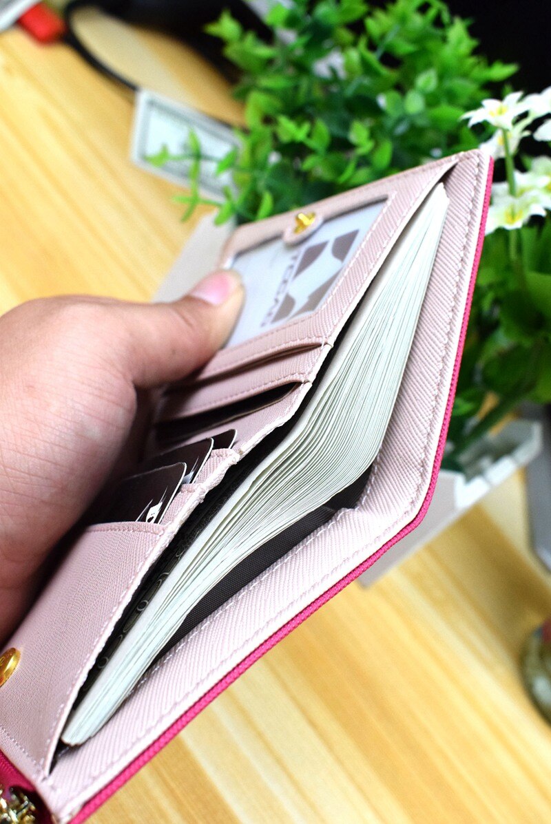 Portfel damski kutas portfele damskie portfel damski feuille femme torebka szczupły małe portfele dla billeteras para mujer monederos