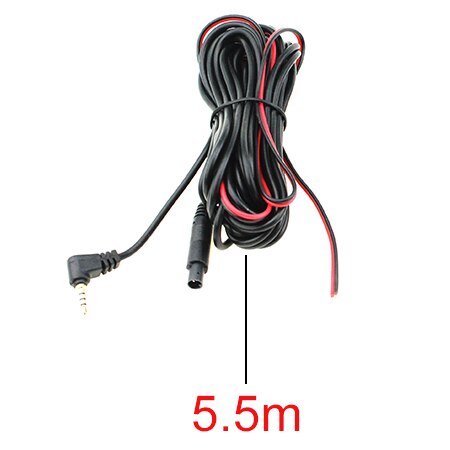 HaiSunny 5.5M 10M 15M 2.5mm TRRS Jack Connector To 4Pin Video Extension Cable For Truck/Van Car DVR Camera Reverse Camera: 5.5m length