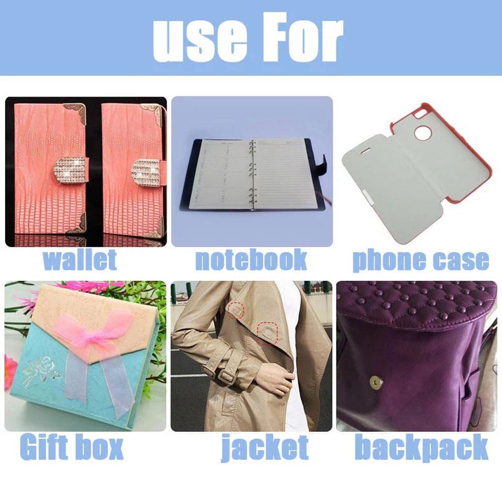 invisible plastic magnet button - sewing bag button now fift set diy sided double P3U7